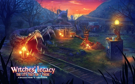 Witches Legacy 9 - The City That Isn't There05 - hidden object, cool, video games, fun, puzzle