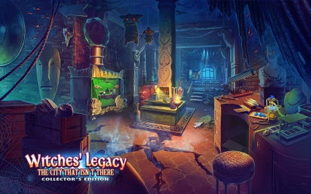 Witches Legacy 9 - The City That Isn't There06 - hidden object, cool, video games, fun, puzzle