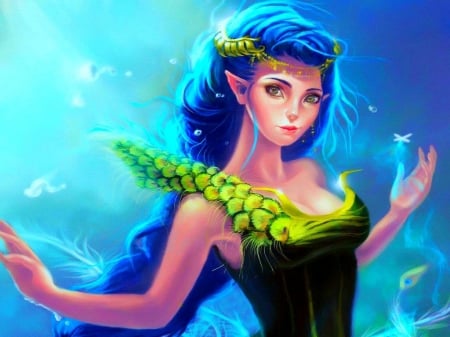 â€¢áƒ¦âœ¿áƒ¦â€¢ - elf, art, fantasy, magic