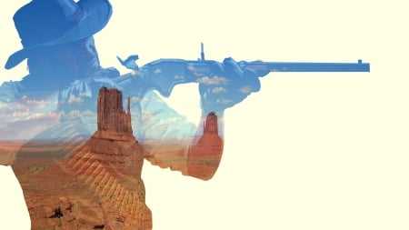 The old west - 2D, West, desert, wallpaper