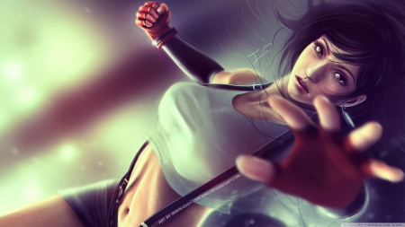 final fantasy 7 tifa - rol, rpg, finalfantasy, accion