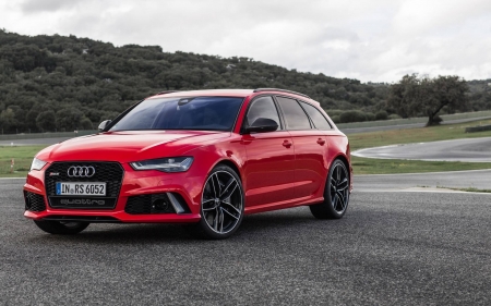 red Audi - red, audi, car, cool, fun