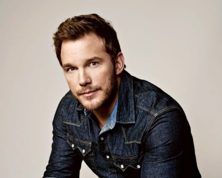 Chris Pratt - actor, chris pratt, black, man