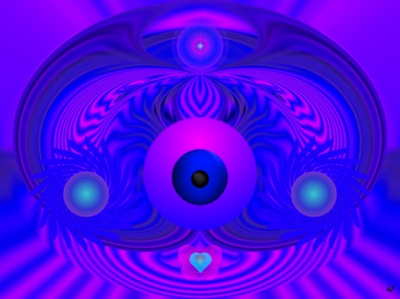 Intermigle - abstract, eye candy, collage, 3d, fractal