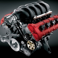 2009 Alfa Romeo 8C Competizione Engine