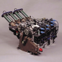 Mazda 787B - Le Mans Engine