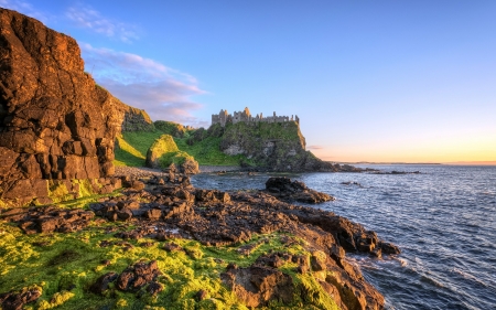 Coast - nature, ocean, coast line, water, mountains, sea, coast