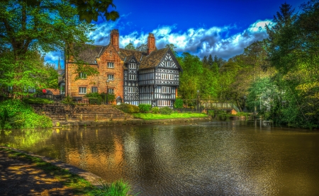 Lake House in England - in, England, Lake, House