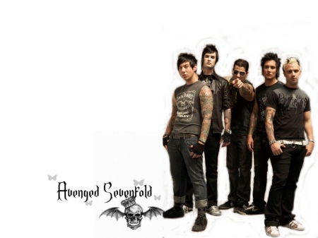 Avenged Sevenfold - avenged sevenfold, m shadows, california, artists, band, american, jimmy sullivan, zacky vengeance, heavy metal, synyster gates