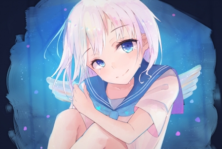 Anime - girl, art, CG, Anime