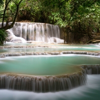 Tat Kuang Si Waterfall, Laos