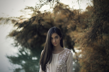 Model - girl, women, hair, Model