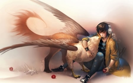 â€¢áƒ¦âœ¿áƒ¦â€¢ - anime, art, fantasy, creature