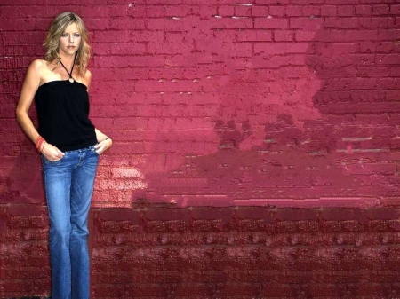 Kaitlin Olson - jeans, Kaitlin, beautiful, 2017, actress, model, Olson, Kaitlin Olson, wallpaper