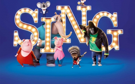 Sing - entertainment, fun, cool, sing, movies