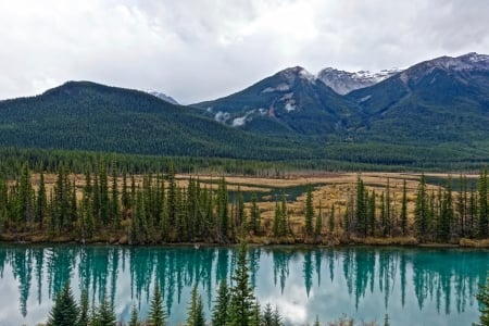 Landscape - lake, Landscape, water, nature