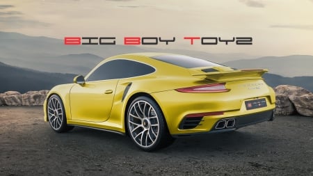 Big Boy Toyz Wallpaper - Porsche 911 Turbo S Coupe 2016 - Cars Wallpaper, Porsche Cars, Top Porsche Cars, Porsche cars Wallpaper