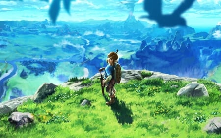 Legend of Zelda: Breath of the Wild - 2017, legend, breath, wild, nintendo, zelda