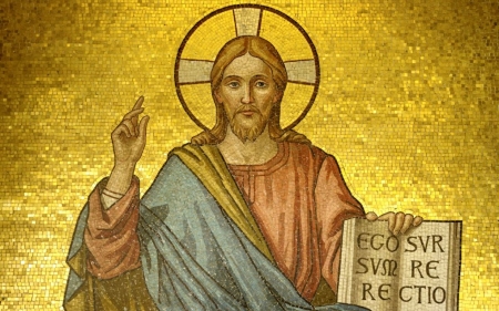 Jesus - christ, mosaic, jesus, christianity