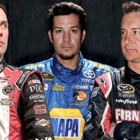 Harvick, Truex and Busch