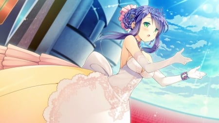 Cute Princess - pretty, cg, game, anime, dress, girl, cute, princess