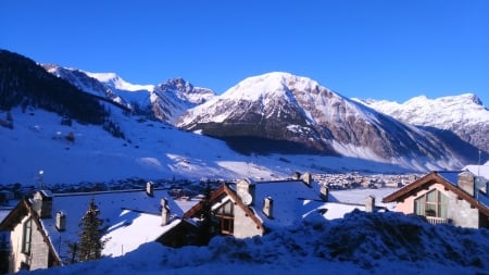 Greetings from italia ski center...ciao...besh... - sky, rainbow, river, waterfall, beach, mountain