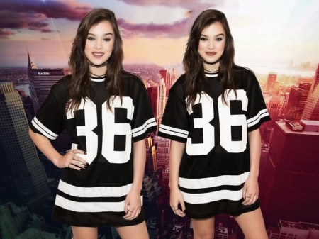 Hailee Steinfeld - hailee steinfeld, wallpaper, model, beautiful, actress, steinfeld, jersey, 2017, singer, hailee