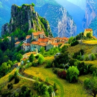Mountain village