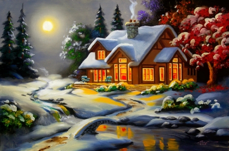 Winter house