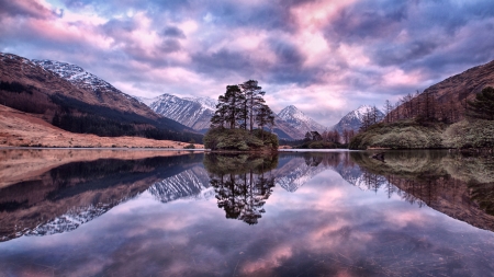 Lochan Urr Glen Etive FC - wide screen, lake, landscape, photography, nature, beautiful, scenery, photo, loch