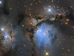 M78 and Orion Dust Reflections