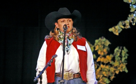 Cowgirl Teresa.. - style, teresa burleson, girls, western, women, hats, ranch, outdoors, brunettes, cowgirl, rodeo, fun, female, boots