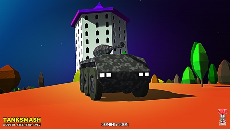 The mighty C3200 - game, poster, planet, indie, 3d art, tanks, unity3d, tanksmash, made with unity, game art, 3d