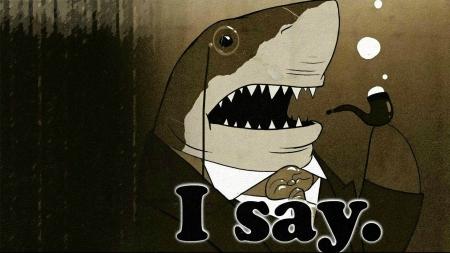 funny shark - entertainment, fun, shark, cool, funny