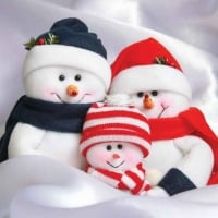 Snowmen Family