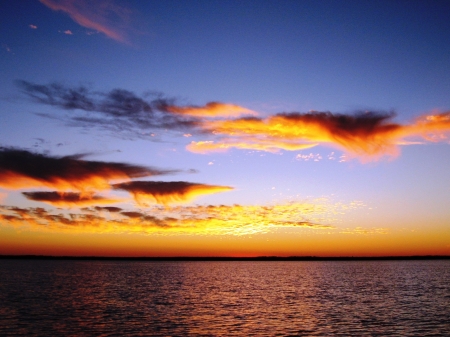 California Bayou - Sunset, Water, California Bayou, Florida