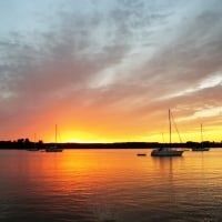 Saint Marys River Sunset