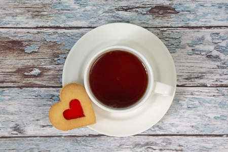 â™¥ - cup, abstract, coffee, cookies