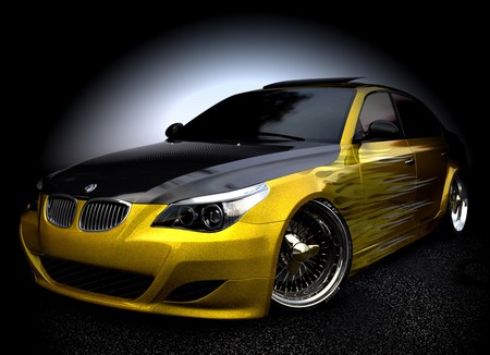 M5 Lowrider - bmw, car, m5, tuning