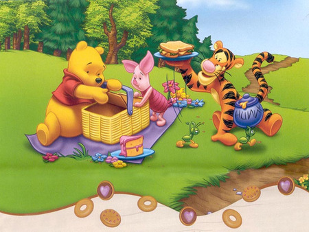 winnie the pooh - funny, bear, cartoon, disneywallpapers