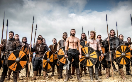 Vikings - vikings, television series, drama, film, tv series, tv show