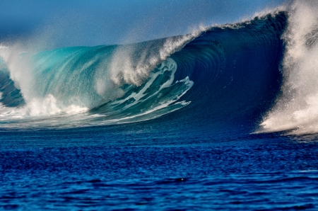 Ocean Wave - nature, beautiful, photography, ocean, photo, seascape, wave, wide screen