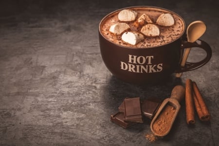 ♥ - abstract, choco, cup, hot