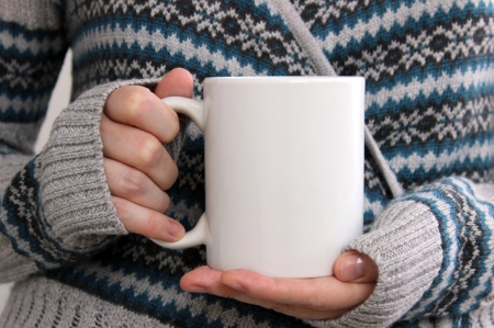 â™¥ - mug, photography, abstract, hands