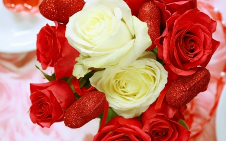 Beautiful Roses - flowers, roses, bloom, petals