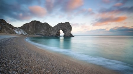 Beautiful Sea Beach - Beautiful Sea Beach, Cloud, Rock, Sky