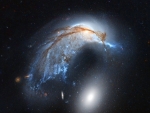 The Porpoise Galaxy from Hubble