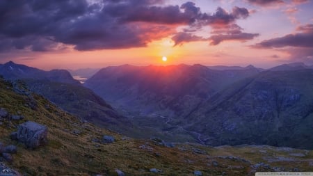 Glencoe, Scotland - nature, glencoe, united kingdom, mountains, scotland