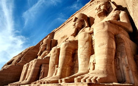 Abu Simbel Temples - Abu Simbel Temples, scenery, beautiful, photography, photo, architecture, Egypt, wide screen