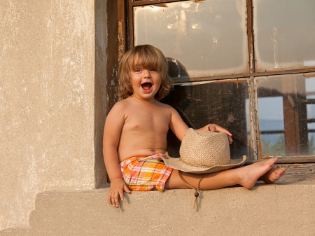 little girl - fun, people, hair, belle, sightly, white, face, window, childhood, fair, little, bonny, lying, adorable, wallpaper, child, set, beautiful, pink, sweet, feet, nice, beauty, hat, photography, pretty, baby, cute, kid, dainty, girl, lovely, pure, comely, desktopnexus, smile, blonde